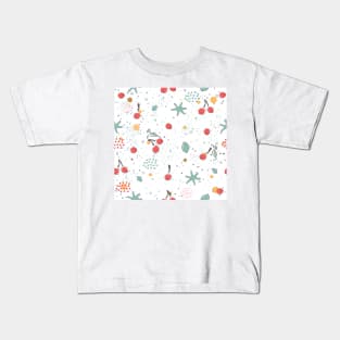 Cherry Pattern Kids T-Shirt